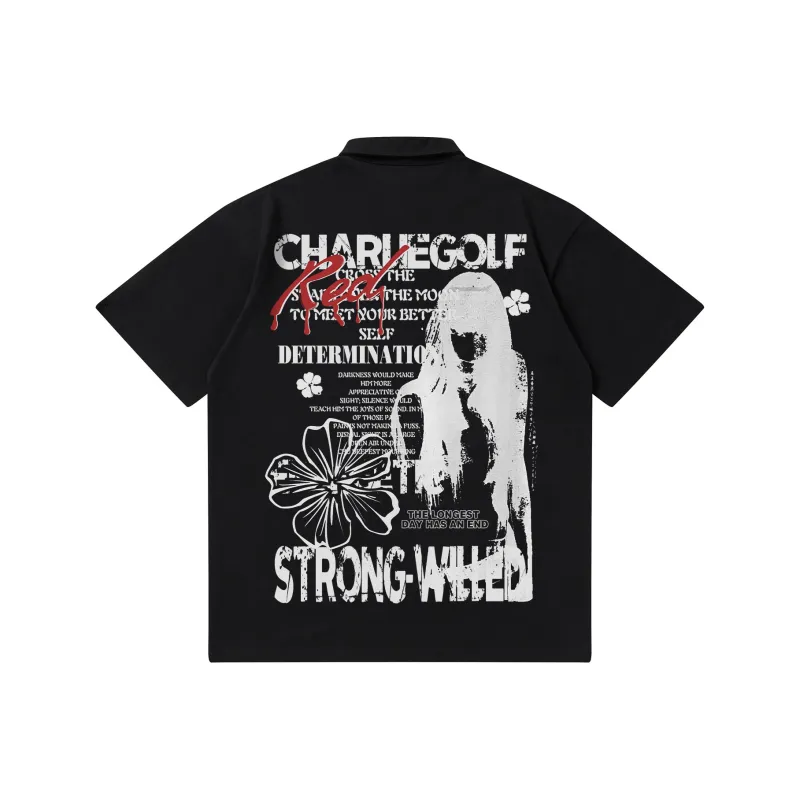 CHARLIE GOLF Polo Shirts Unisex-0