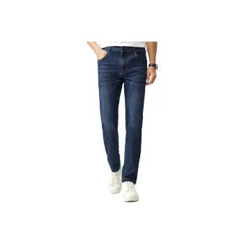 Red bean Jeans Men Blue