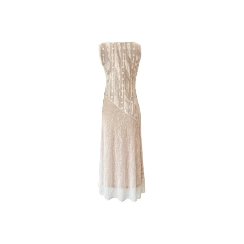 PAZZO Sleeveless Dresses Women's Ecru-1