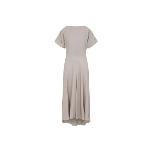 AMANI Short Sleeved Dress Women's Pearl Gray