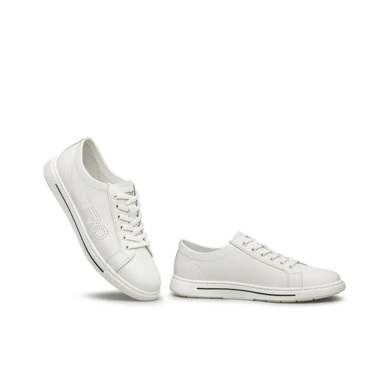 ZRO Coverage, Abrasion Resistant, Balanced, Lightweight, And Breathable Low Top Skateboard Shoes Men's White-2