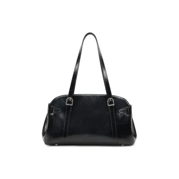 JONBAG Synthetic Leather Shoulder Bag Regular Women's Black