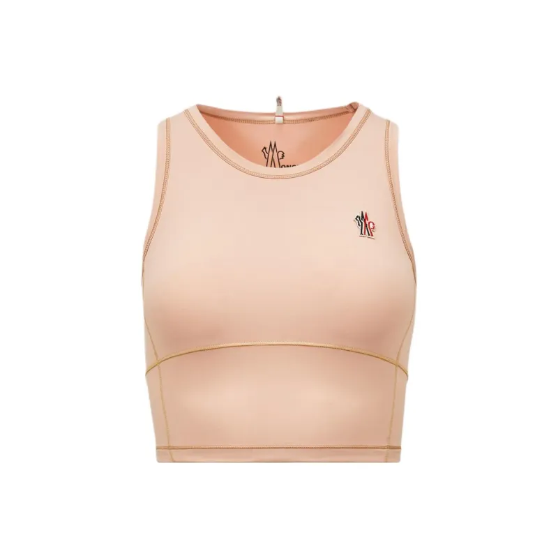 Moncler Tank Tops Women's Pink-0