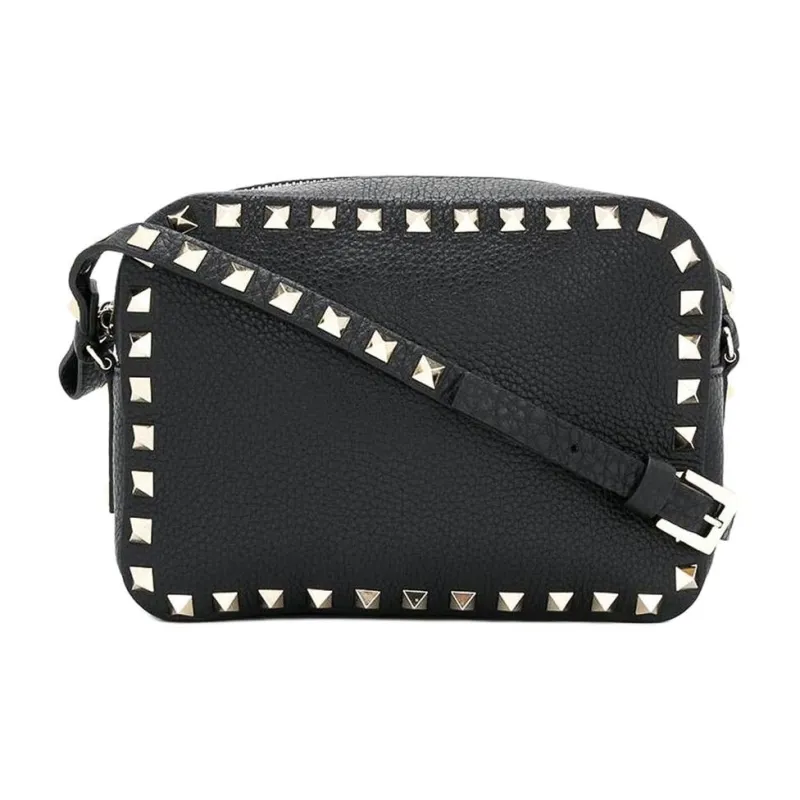 Garavani Rockstud Logo Printed Crossbody Bag-1