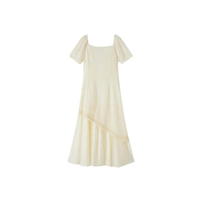 XIANGYING Short Sleeved Dress Women's-1