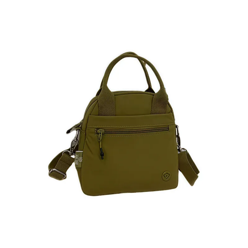 Gerlanx Nylon Fabric One Shoulder Handbag Unisex Multicolor-11