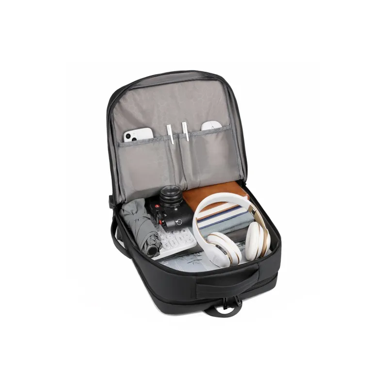 ROBINHOOD Oxford Backpack Men's Black/Gray-7