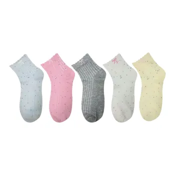 Mulong Family Mid Calf Socks Women's 5 Pack