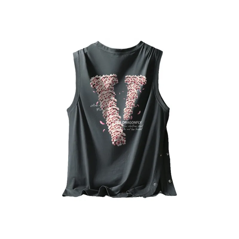 RED DRAGONFLY Tank Tops Unisex-20