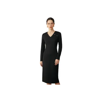 Yiner Long Sleeved Dress Women's