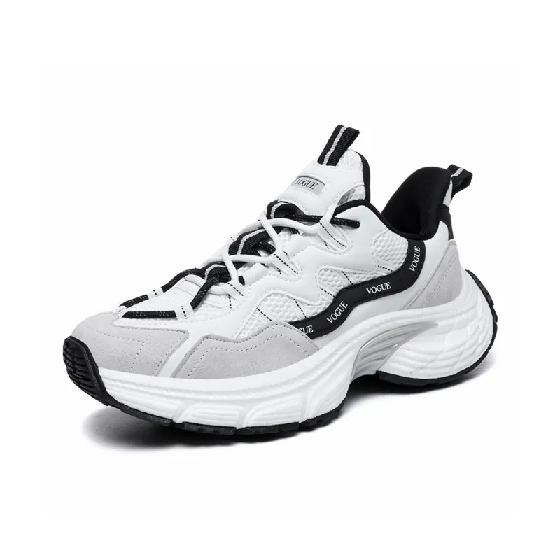 HACKBUTEER Low Top Chunky Sneakers Unisex Box Included-2