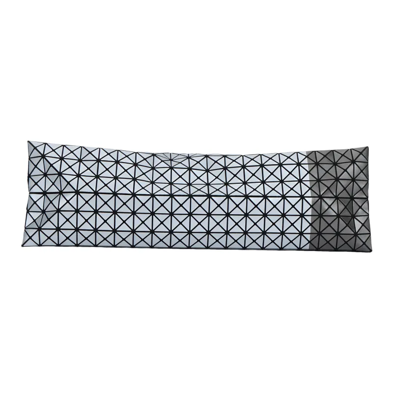 ISSEY MIYAKE Polyurethane Print Tote Bag, Shopping Bag, Shoulder Bag, Handbag Unisex Bronze Mixed-3