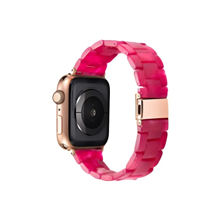 KVZUVUU Apple Compatibility Watch Band Resin Material-6