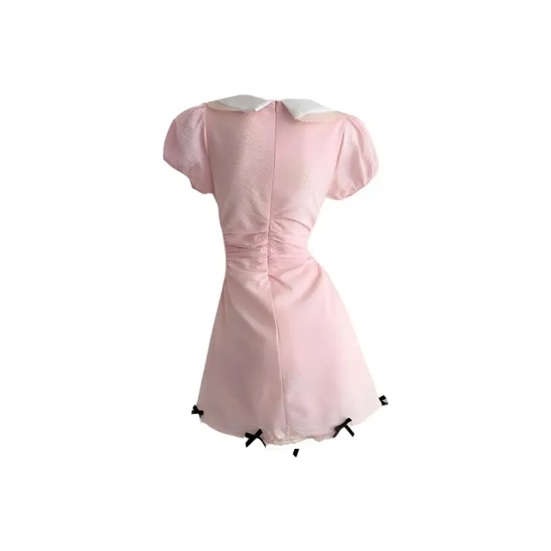 XUANSHU Short Sleeved Dress Women's-2