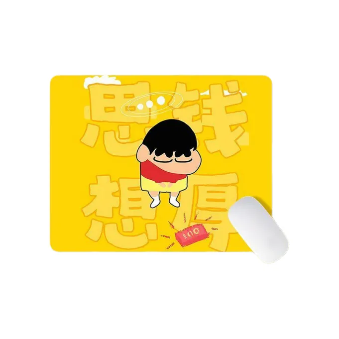 DANYIN Crayon Shin Chan Cartoon Cute Mouse Pad Women's Trumpets Office Table Mats For Computer Keyboard Protection-5