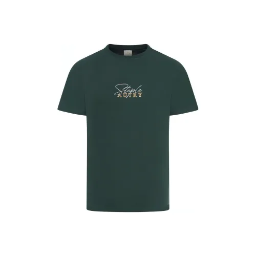 AUTRY X Jeff Staples Logo Embroidered Crewneck T Shirt