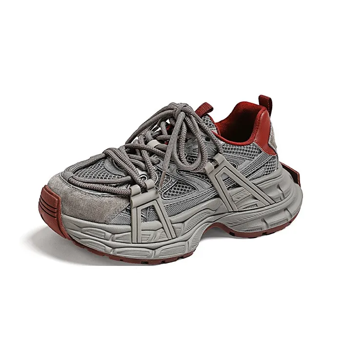 Kalinsd 1971 Anti Slip Wear Resistant Low Top Chunky Sneakers Women's-5