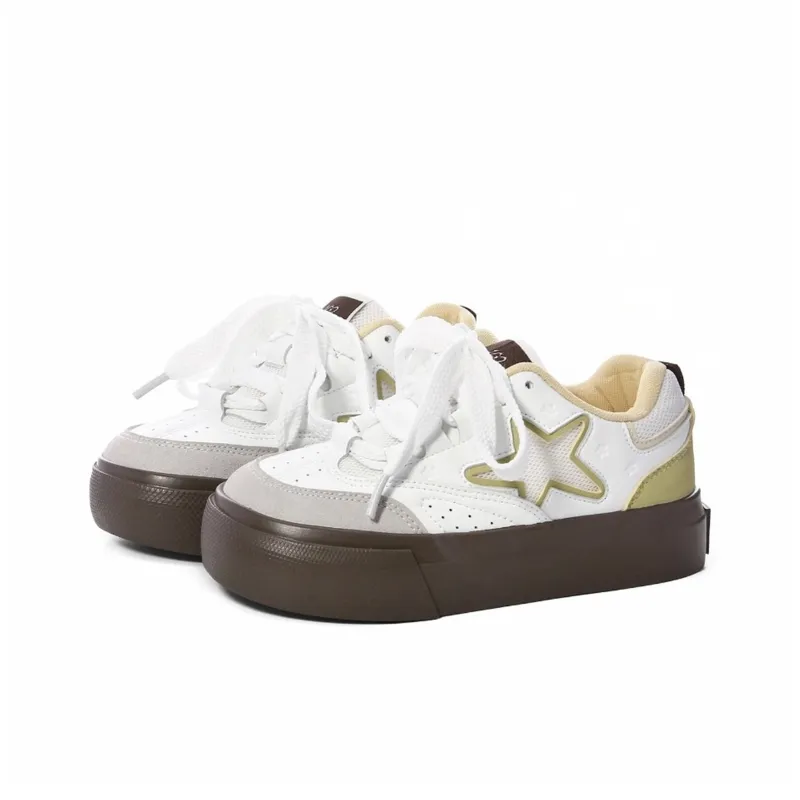 CLEARTASTE Slip Resistant, Abrasion Resistant, Lightweight Low Top Skateboard Shoes Women's-12