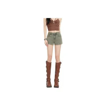 VSYS Sheath Denim Shorts Women's