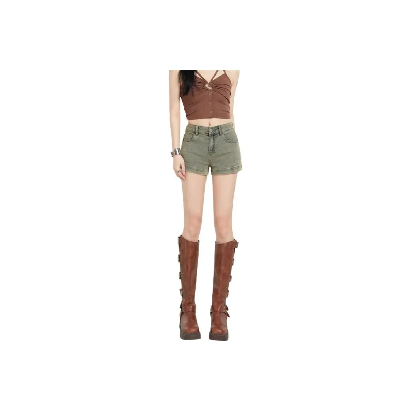 VSYS Sheath Denim Shorts Women's-0