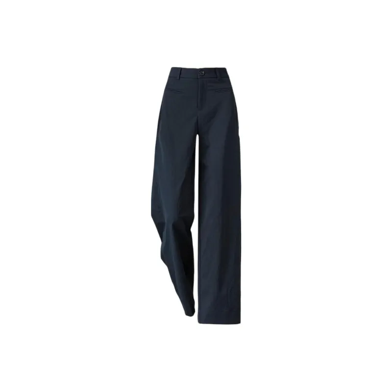 Weixi Casual Pants Women's Navy Blue-0