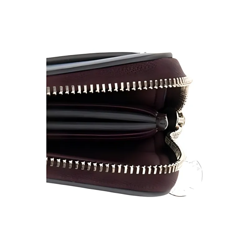 Stella McCartney Perforated Logo Zipped Wallet-4