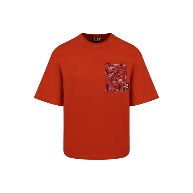 EMPORIO ARMANI T Shirt Men's Coral-0