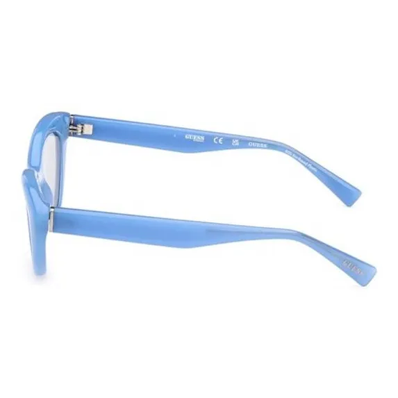 GUESS Subject To Official Website Cat Eye Sunglasses Unisex Sky Blue-2