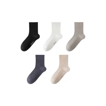 Montagut Mid Calf Socks Men's 5 Pack