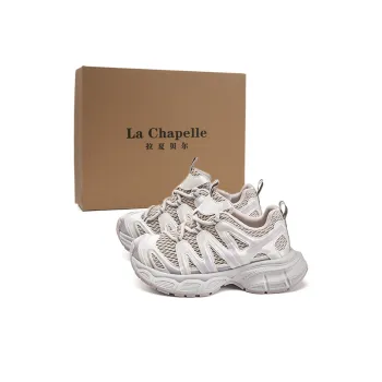 La Chapelle Chunky Sneakers Women's Low Top Light Pink