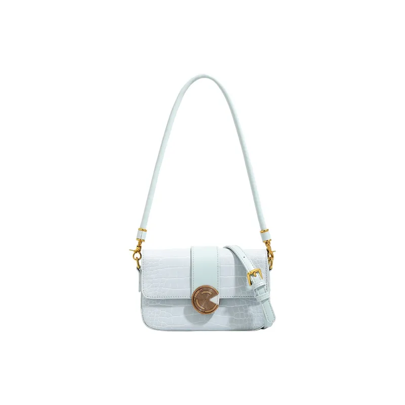 H YXIANG Microfiber Synthetic Leather Shoulder Bag Women's Multicolor-1
