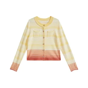 Yiner Knitwear Women's Light Yellow