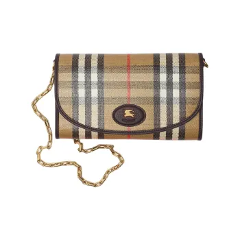 Burberry Cow Leather Crossbody Bag Regular Women's Sand