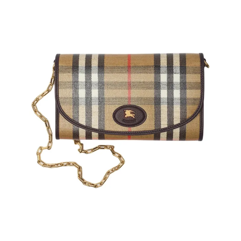 Burberry Cow Leather Crossbody Bag Regular Women's Sand-0