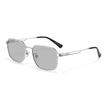 CAPONI Metal Square Sunglasses Unisex