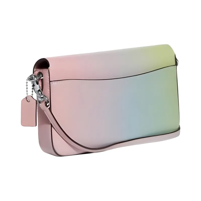 COACH Wyn Leather Envelope Bag, Shoulder Bag, Crossbody Bag Medium Size Women's Gradient-2