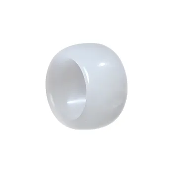 Jade Charm Yao Rings White Jade/Pale Greenish White Jade Unisex