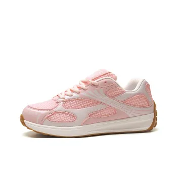 STUR YSN Abrasion Resistant Breathable Low Top Chunky Sneakers Women's Pastel Pink
