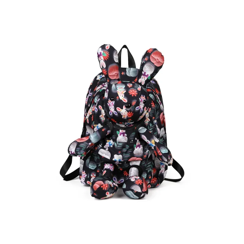 Wolfhorse Nylon Backpack Women's Multicolor-14