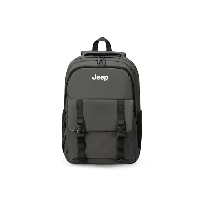 Jeep Polyester With Nylon Backpack Unisex Multicolor-4