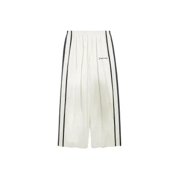 Balenciaga Casual Pants Loose Fit Men's Multicolor