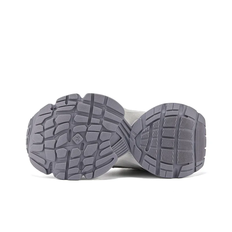 La Chapelle Abrasion Resistant Low Top Chunky Sneakers Women's Khaki-5