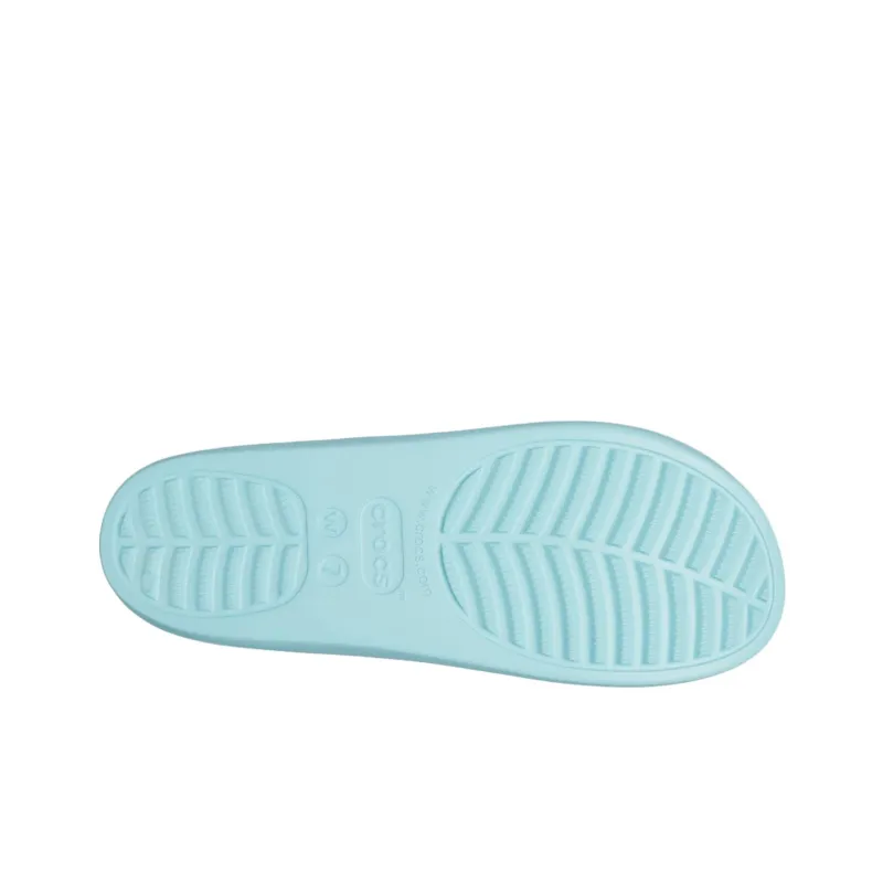 Crocs Baya Abrasion Resistant Slide Slippers Women's Azure-4