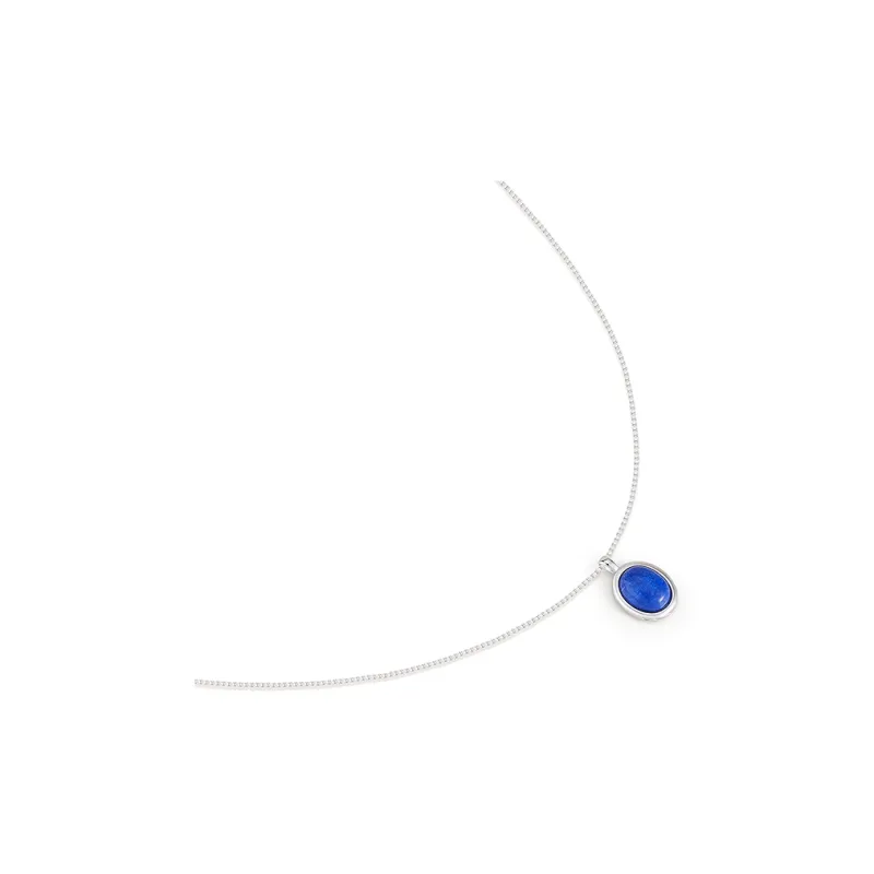 AJIDOU S925 Silver Necklaces Women's-4