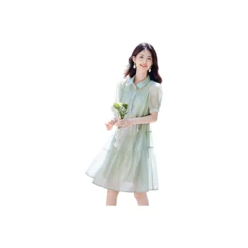 Still Quiet Short Sleeved Dress Women's