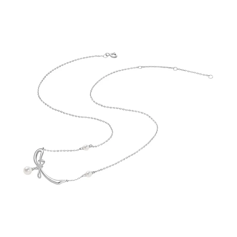 CHOW TAI FOOK 925 Sterling Silver Necklaces Women's-3
