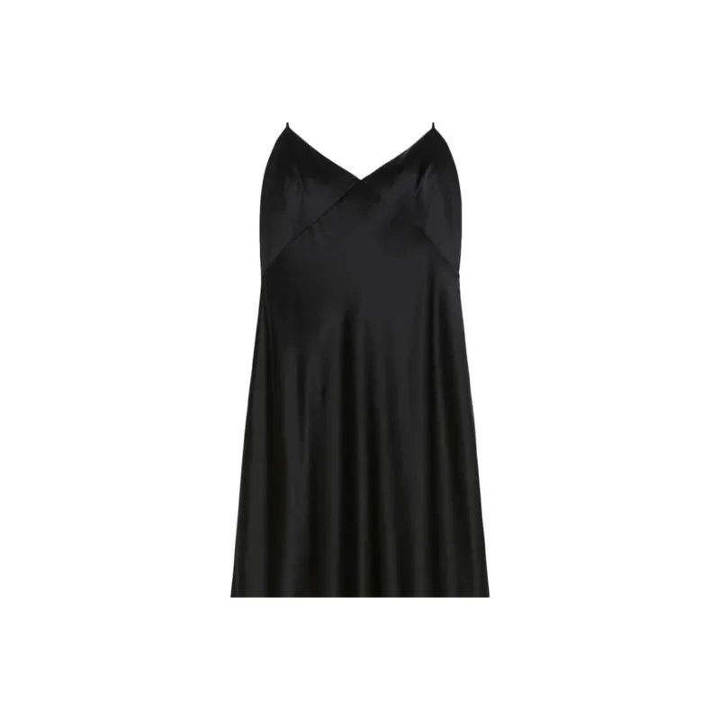 MaxMara V Neck Sleeveless Maxi Dress-1