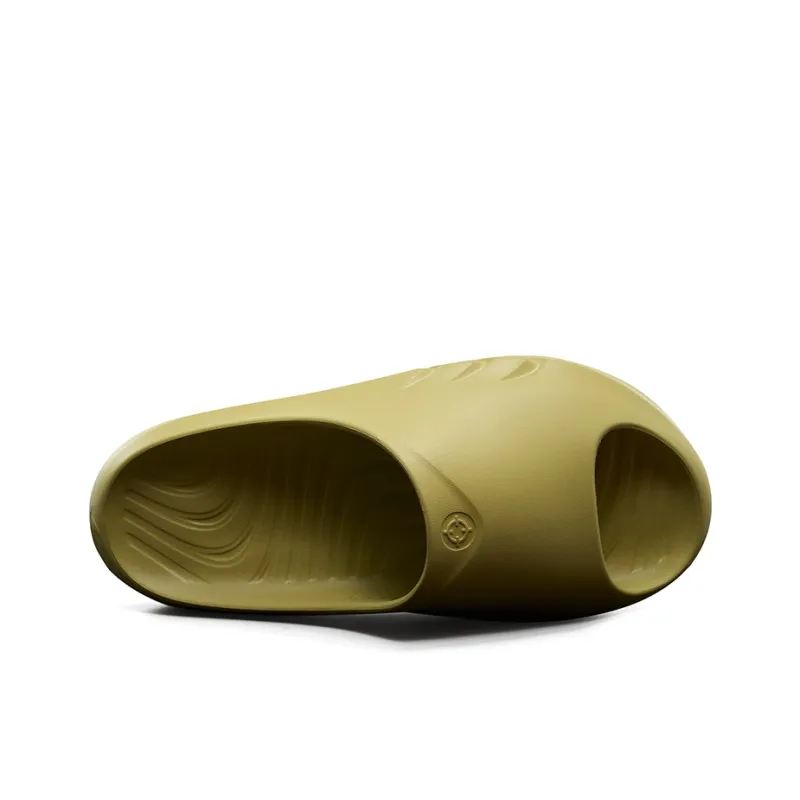 RIGORER Slip Resistant Antibacterial Shock Absorbers Slide Slippers Unisex Schiller Green-3