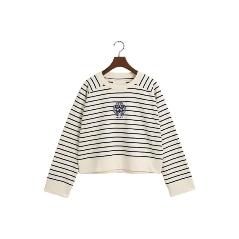 GANT Sweatshirts Women's Cream White-0