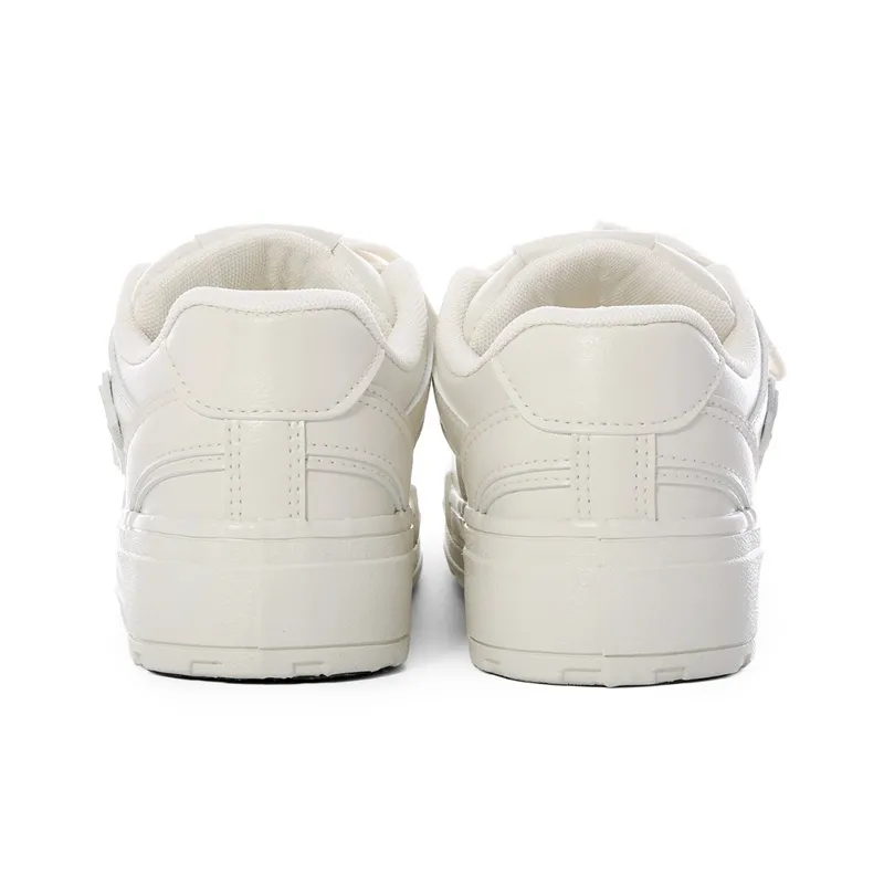 The New Age Family Low Top Skateboard Shoes Women's Beige-3